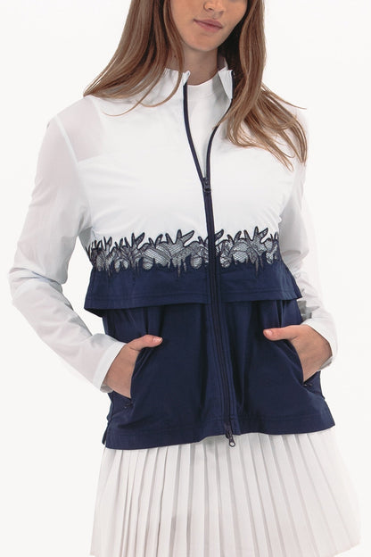 Lace Double Layer Jacket