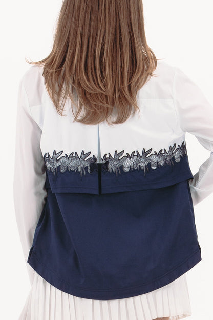 Lace Double Layer Jacket
