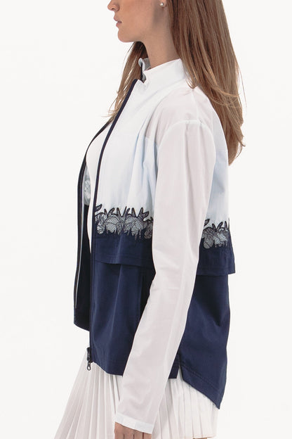 Lace Double Layer Jacket