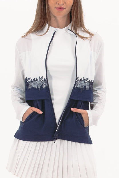 Lace Double Layer Jacket