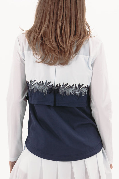Lace Double Layer Jacket