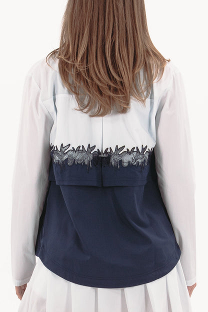 Lace Double Layer Jacket