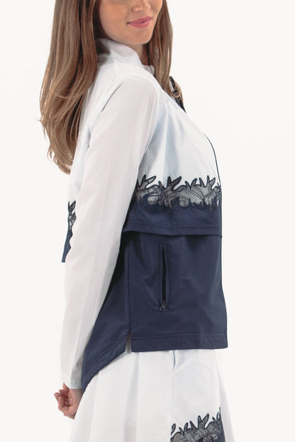 Lace Double Layer Jacket
