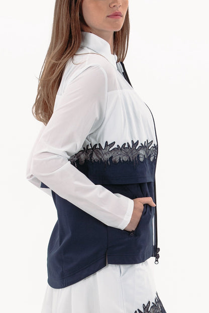 Lace Double Layer Jacket