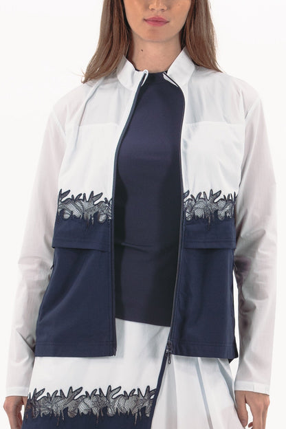 Lace Double Layer Jacket