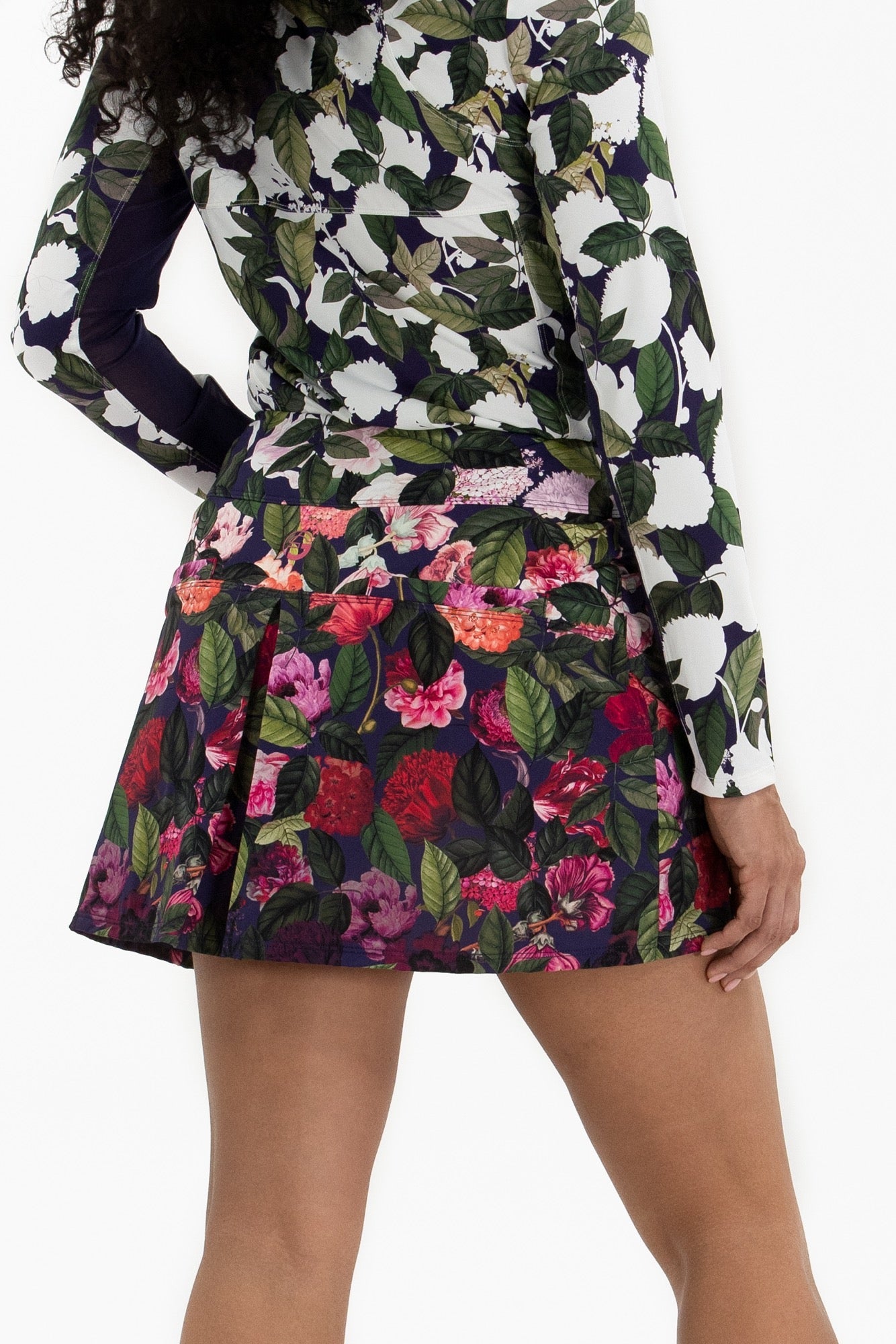 Notch Hem Skirt