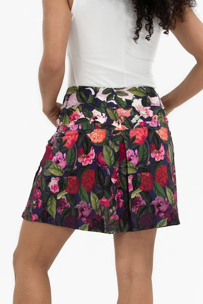 Notch Hem Skirt