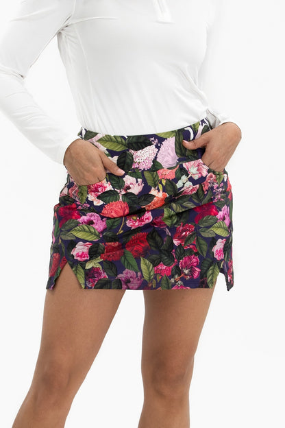 Notch Hem Skirt