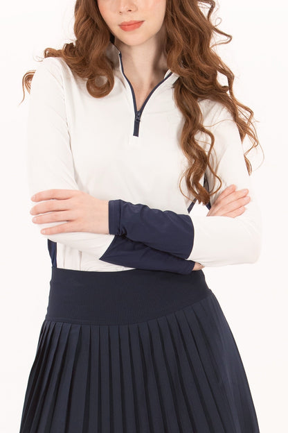 Colorblocked Lightweight Sun Shirt