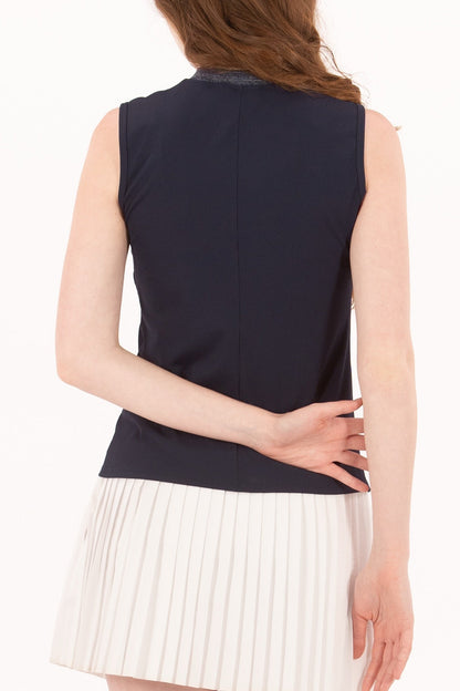 Rib SL Zip Polo