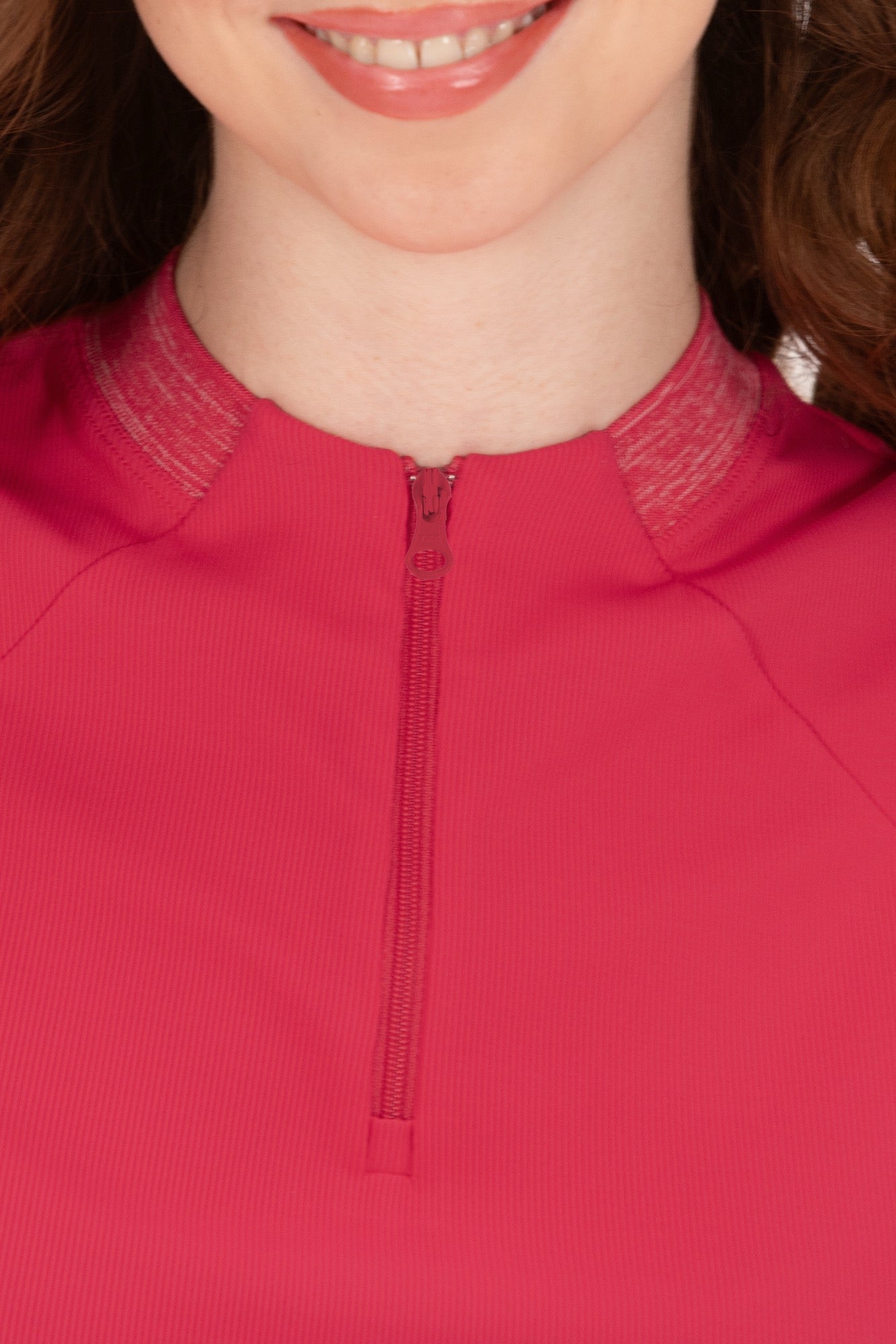 Rib SL Zip Polo