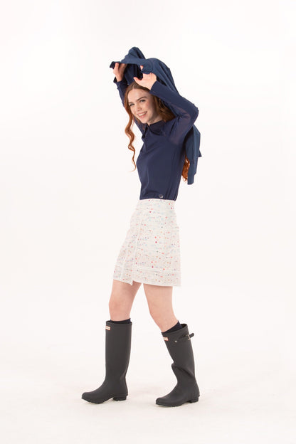 Boucle Trimmed Skirt