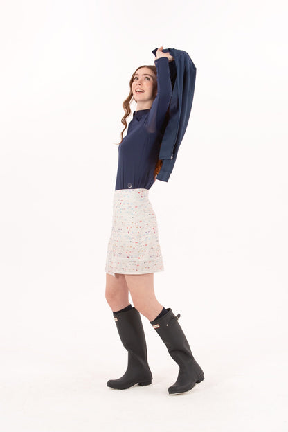 Boucle Trimmed Skirt