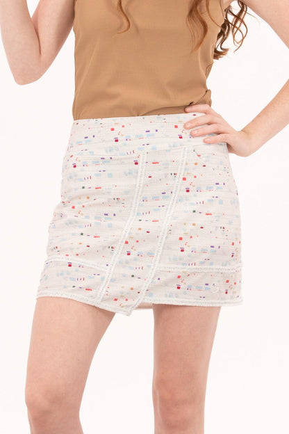 FG-0943BoucleTrimFauxWrapSkirt-20 - GOLF LEAGUE