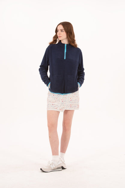 Boucle Trimmed Skirt
