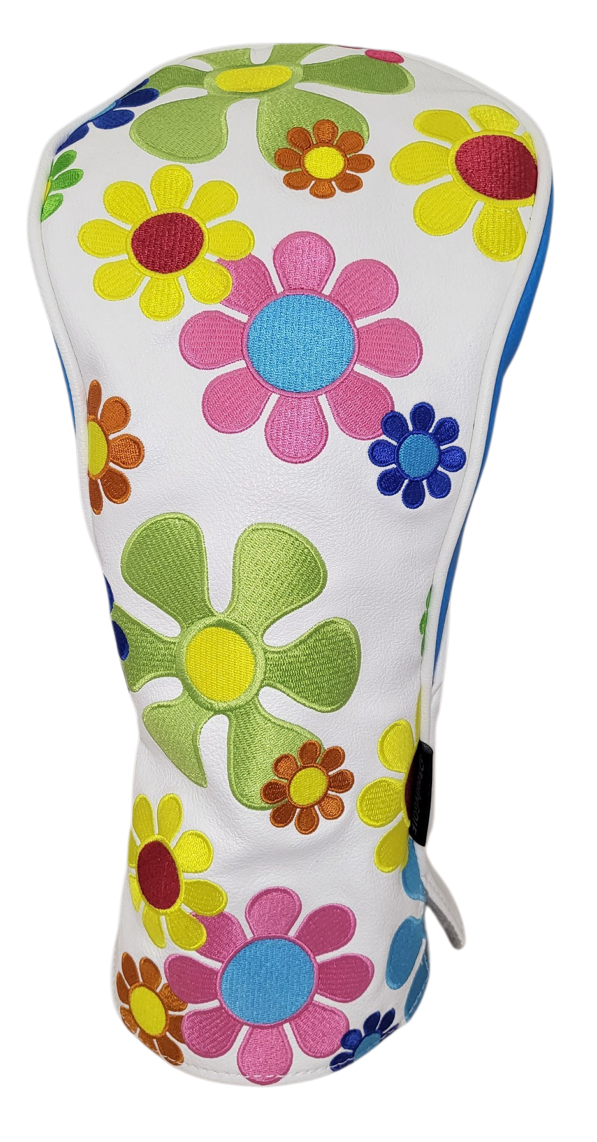 Flower Power Embroidered Driver Headcover by ReadyGOLF