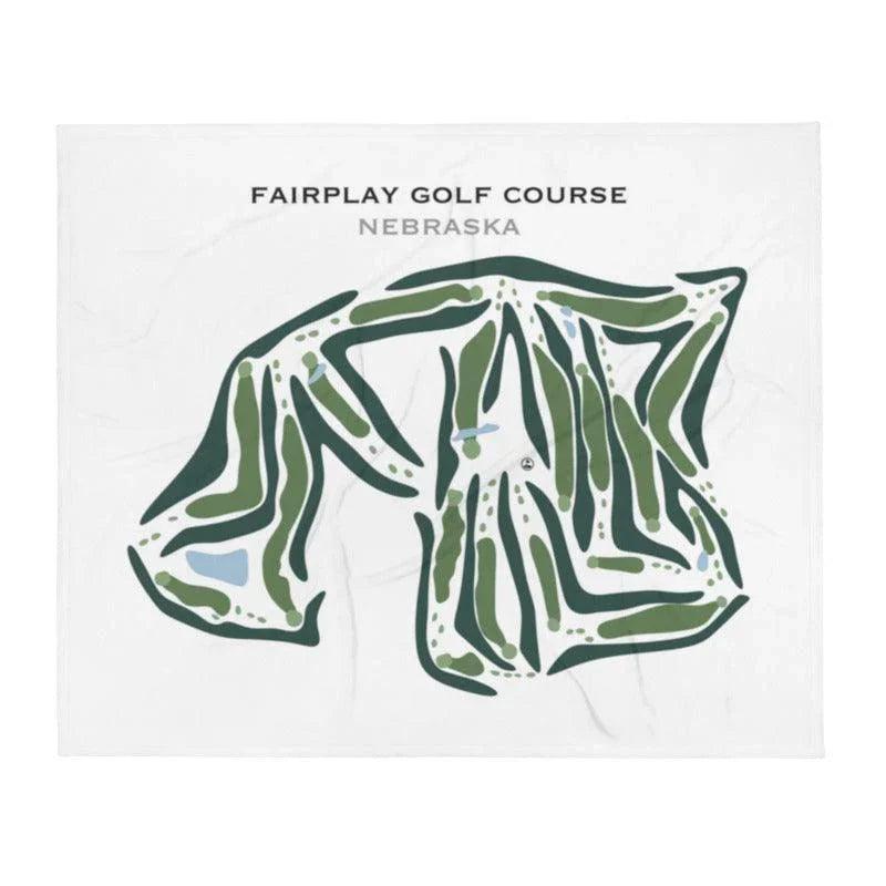 Fairplay Golf Course, Nebraska - Printed Golf Courses