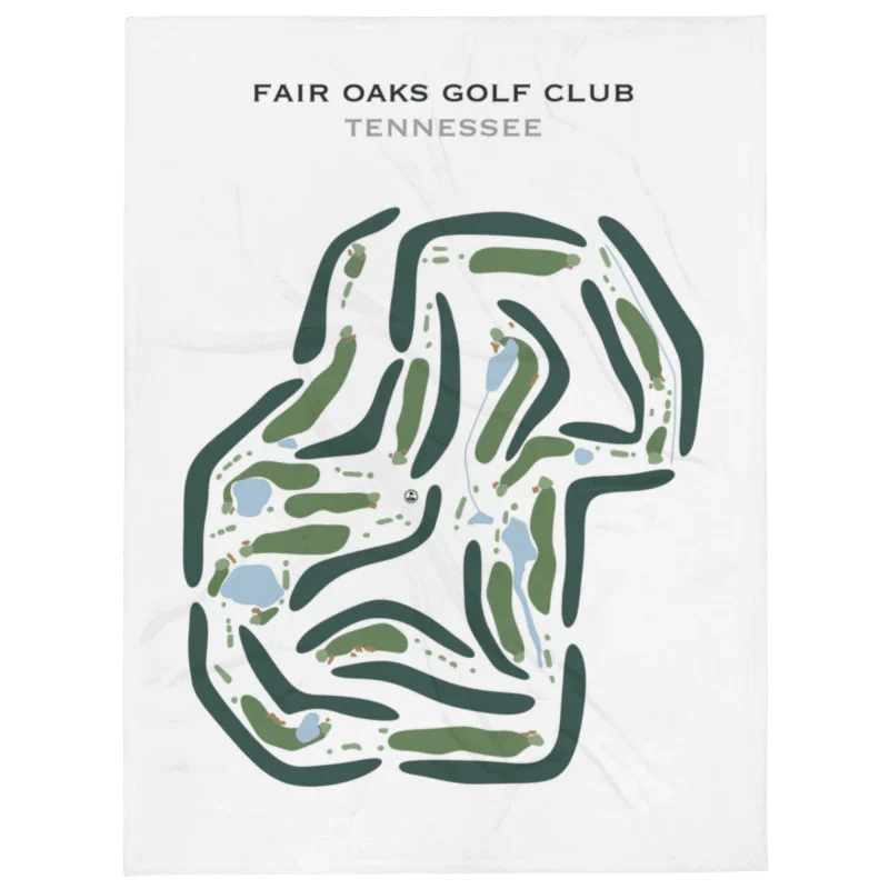 Fair Oaks Golf Club, Tennessee - Printed Golf Courses