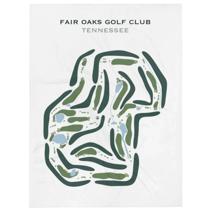 Fair Oaks Golf Club, Tennessee - Printed Golf Courses