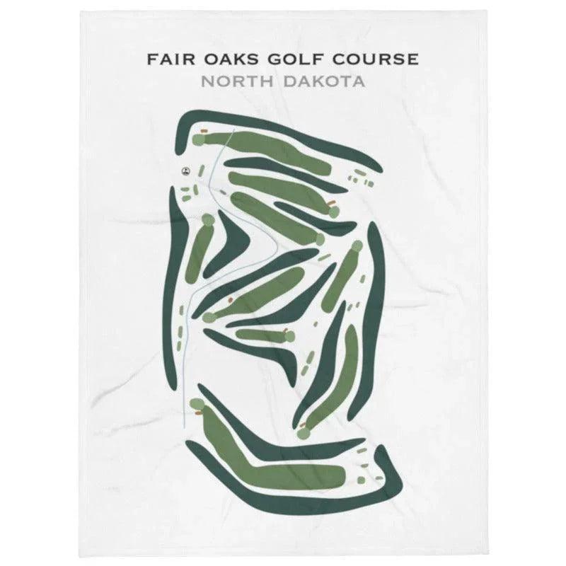 Fair Oaks Golf Course, North Dakota - Printed Golf Course