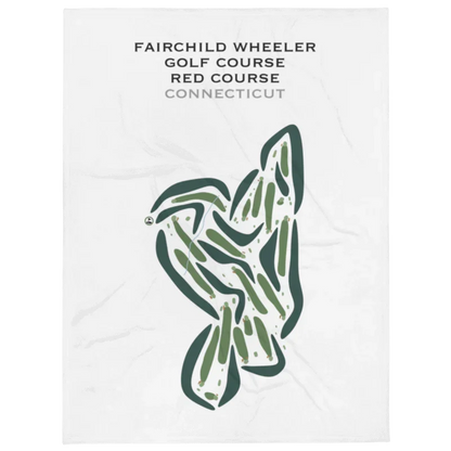 Fairchild Wheeler Golf Course - Red Course, Connecticut - Printed Golf Courses