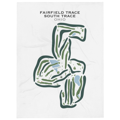 Fairfield Greens South Trace Golf Course, Ohio - Printed Golf Courses