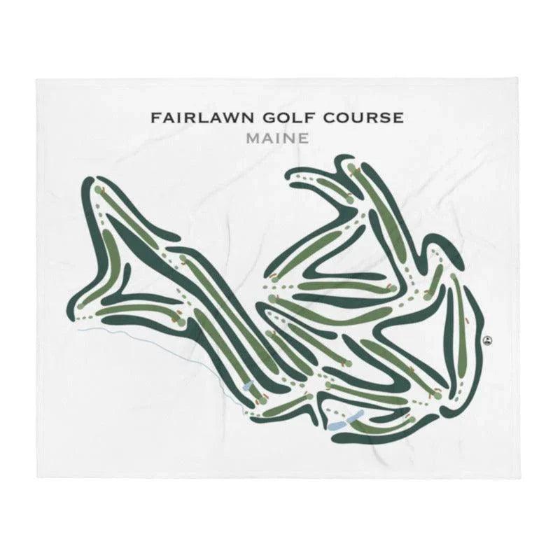 Fairlawn Golf Course, Maine - Printed Golf Courses