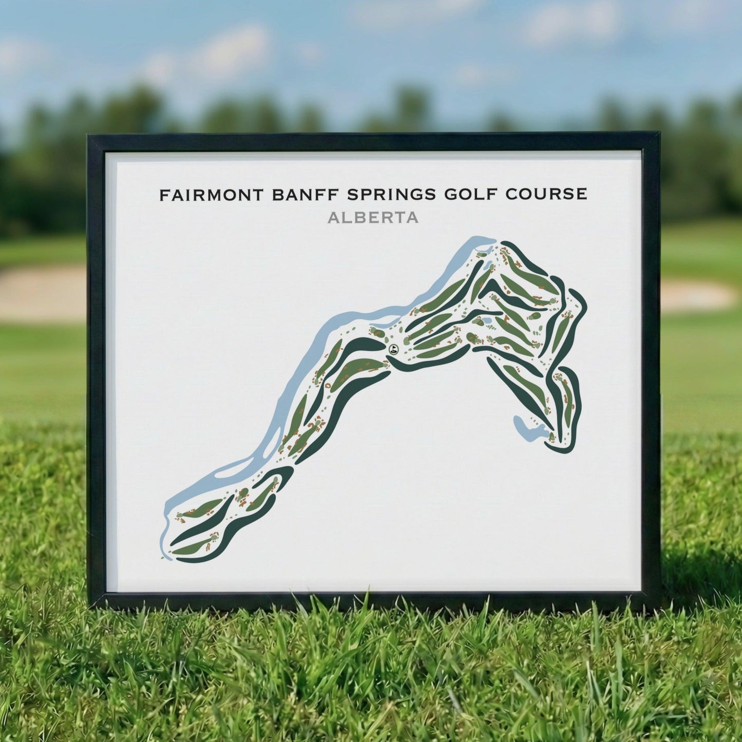 Fairmont Banff Springs Golf Course, Alberta - Printed Golf Courses