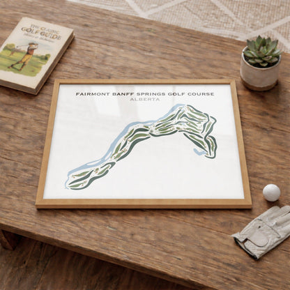 Fairmont Banff Springs Golf Course, Alberta - Printed Golf Courses