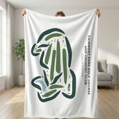 Fairmont Park Golf Course & Country Club, California - Printed Golf Courses