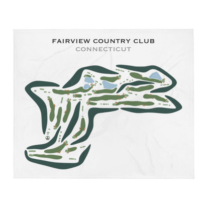 Fairview Country Club, Connecticut - Printed Golf Courses