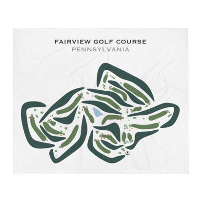 Fairview Golf Course, Pennsylvania - Printed Golf Courses