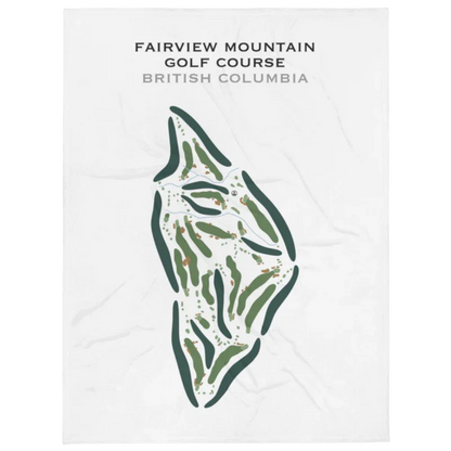 Fairview Mountain Golf Course, British Columbia - Printed Golf Courses