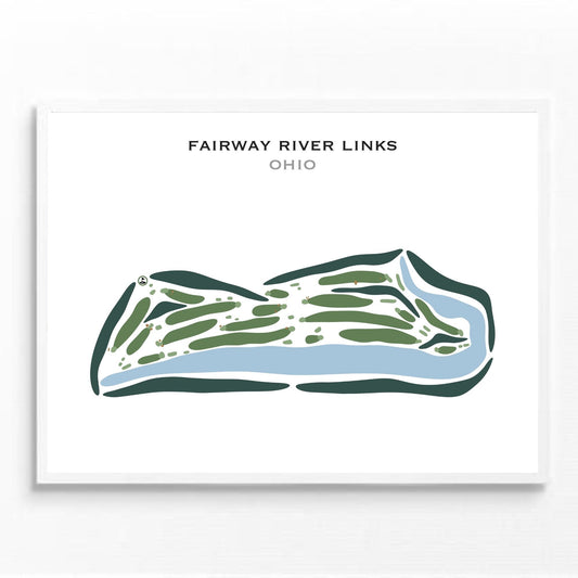 Fairway River Links, Ohio - Printed Golf Courses