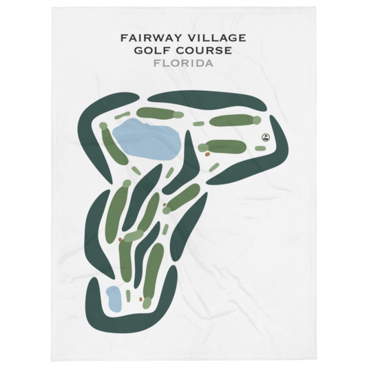 Fairway Village Golf Course, Florida - Printed Golf Courses
