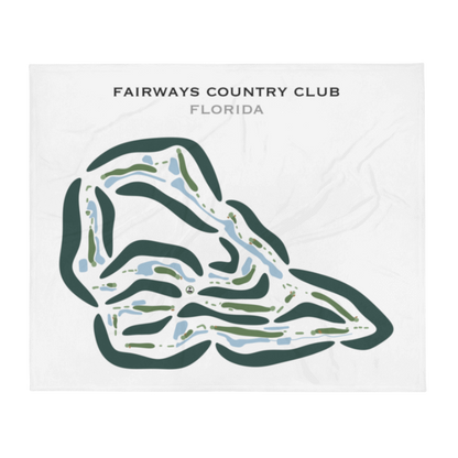 Fairways Country Club, Florida - Printed Golf Courses