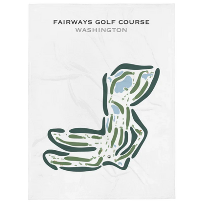 Fairways Golf Course, Washington - Printed Golf Course