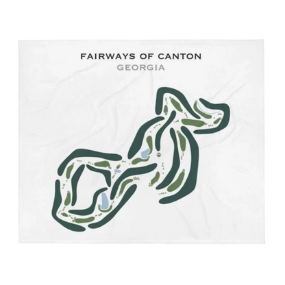 Fairways of Canton, Georgia - Printed Golf Courses