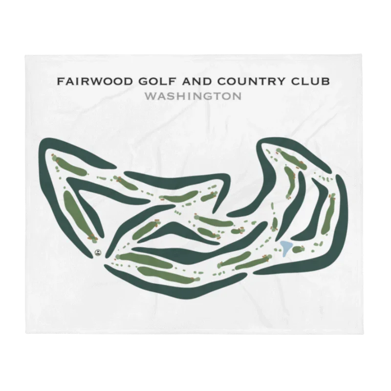 Fairwood Golf & Country Club, Washington - Printed Golf Courses