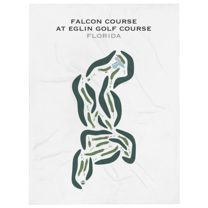 Falcon Course at Eglin Golf Course, Florida - Printed Golf Courses