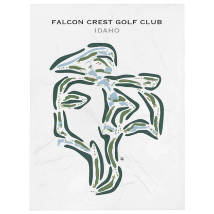 Falcon Crest Golf Club, Idaho - Printed Golf Course