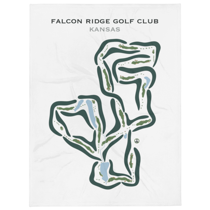 Falcon Ridge Golf Club, Kansas - Printed Golf Courses