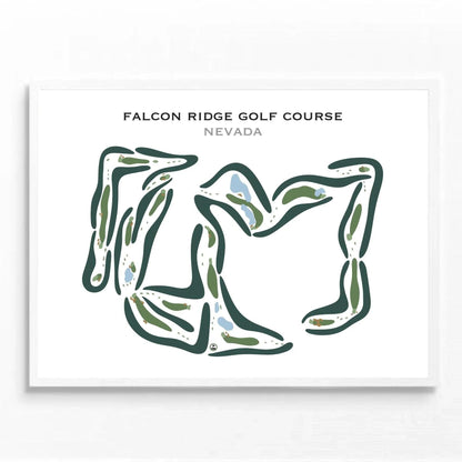 Falcon Ridge, Nevada - Printed Golf Courses