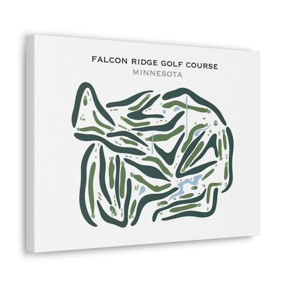 Falcon Ridge Golf Course, Minnesota - Printed Golf Courses
