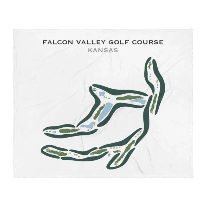 Falcon Valley Golf Course, Kansas - Printed Golf Course