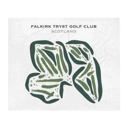 Falkirk Tryst Golf Club, Scotland - Printed Golf Courses