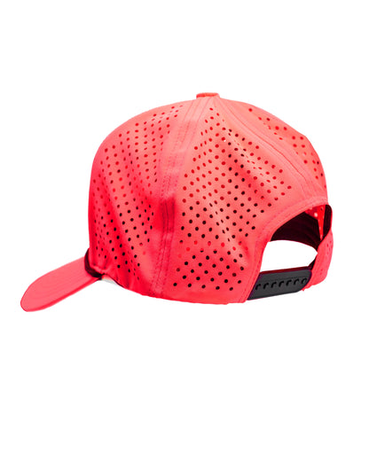 Perforated Rope Hat - Transfusion Highlighter Pink