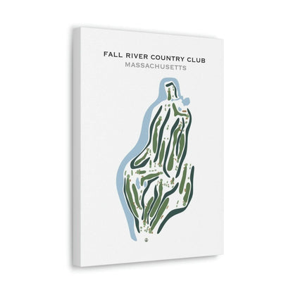 Fall River Country Club, Massachusetts - Printed Golf Courses
