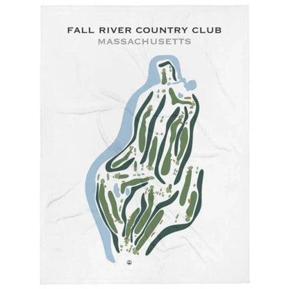 Fall River Country Club, Massachusetts - Printed Golf Courses