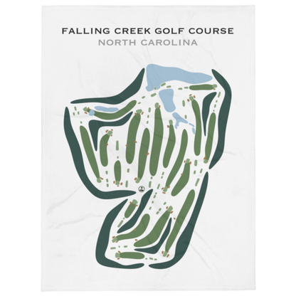 Falling Creek Golf Course, North Carolina - Printed Golf Courses